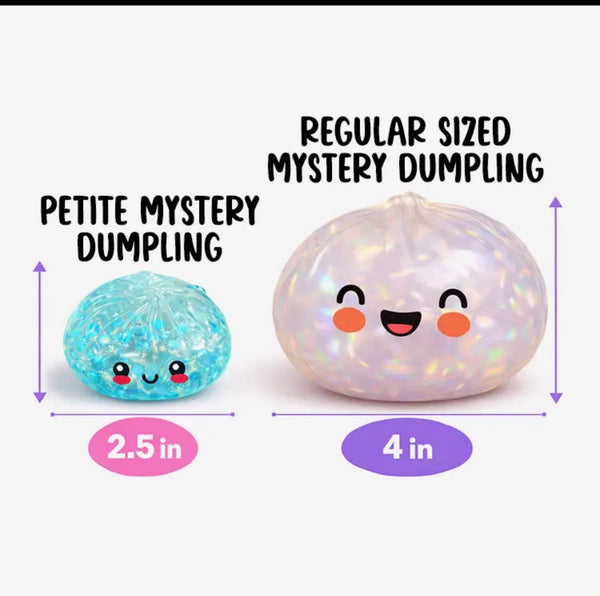 Mystery Mini Petite Dumpling Squishy Toy, 2.5"