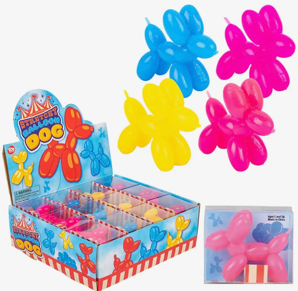 Balloon Dog Mini Petite Stretchy Toy, 2.5"