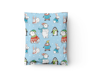 10x13 Snow Friends Poly Mailers, 20 per pack