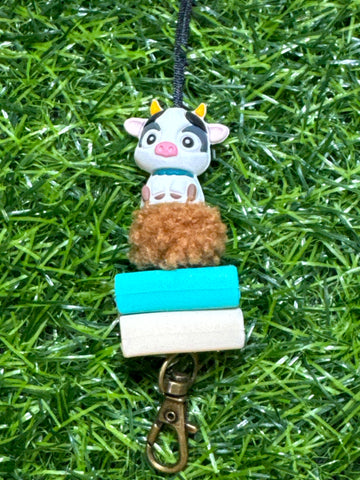 Cow & Books Lanyard