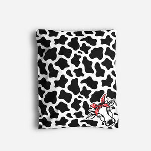 TGD Exclusive 14x17 Cow Print Designer Poly Mailers, Shipping Envelopes, Mailing Envelopes, 10 each