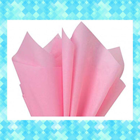 20x30 Pink Exclusive Tissue Paper, 15 sheets per pack