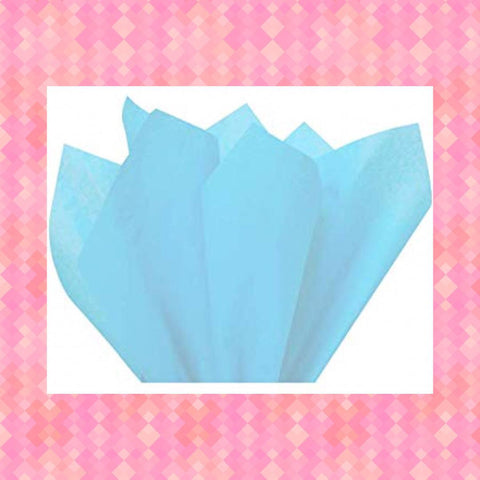 20x30 Blue Exclusive Tissue Paper, 15 sheets per pack