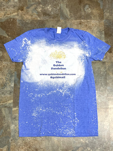 The Golden Dandelion Celebration Exclusive Bleached Blue T-shirt