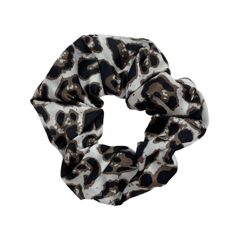 Snow Leopard Thank You Satin Fabric Scrunchie Filler Pack, 1 per pack