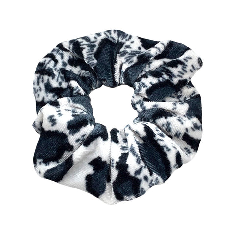 Snow Leopard Thank You Velvet Fabric Scrunchie Filler Pack, 1 per pack