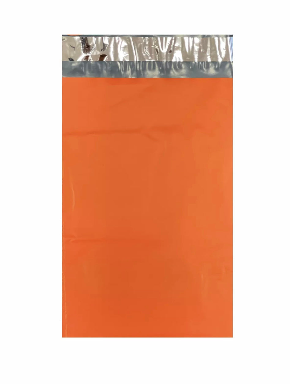 10x13 Orange Designer Poly Mailers, Shipping Envelopes, Mailing Envelopes, 20 each