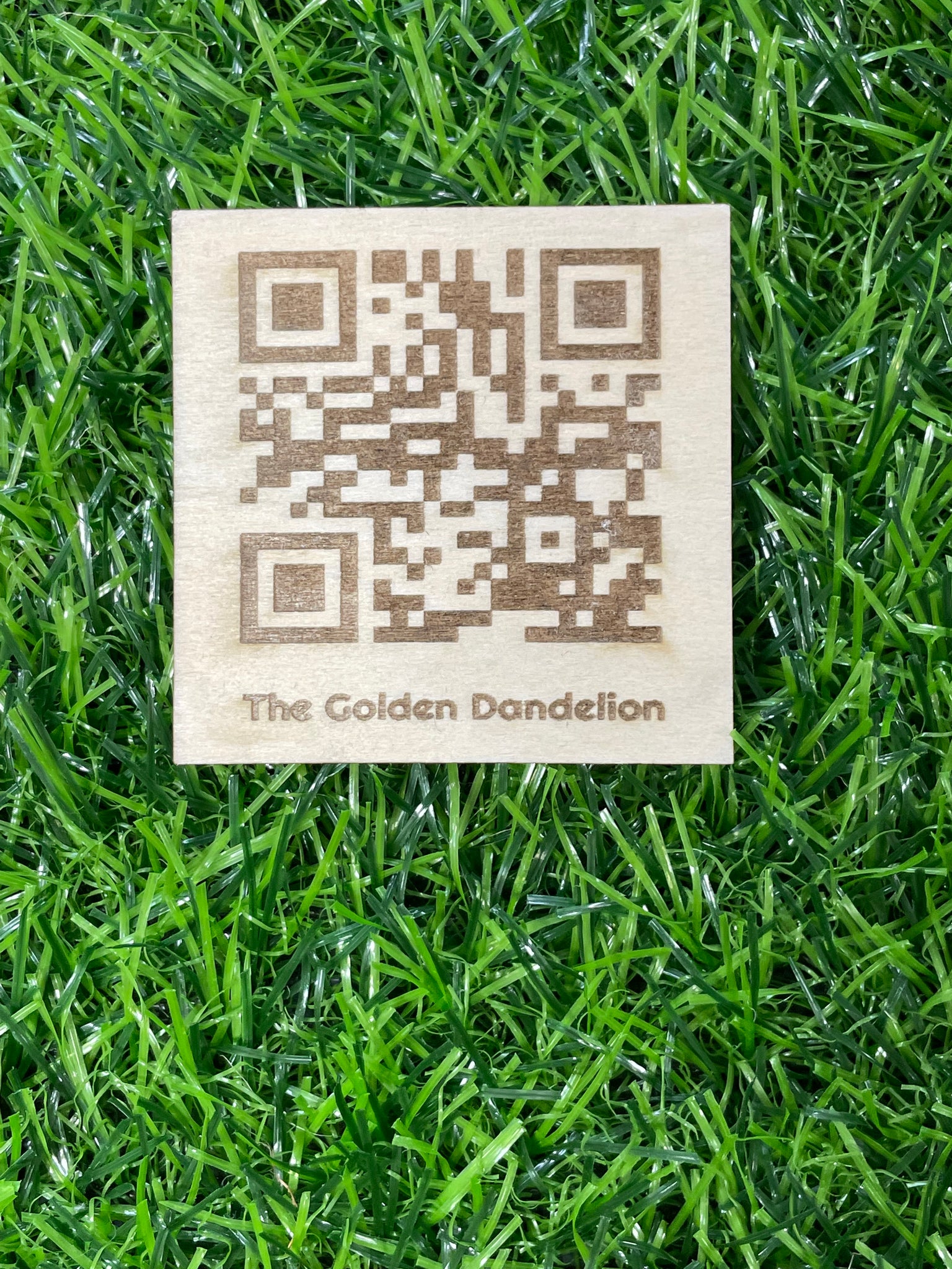 Personalized QR Code Wooden Magnets