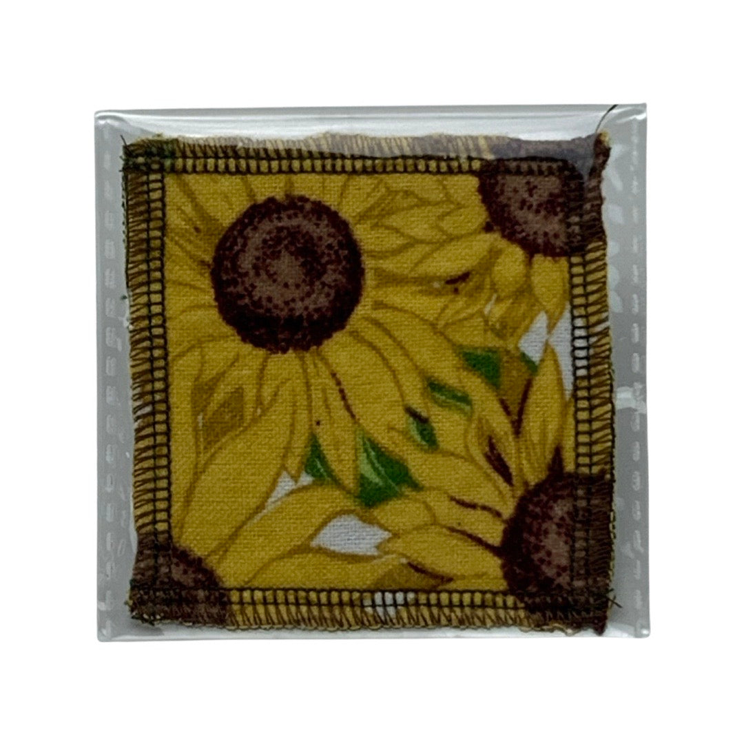 Sunflowers Face Cleansing 3x3 Square Cloths Filler Package, 1 per pack, Now available with Logo Sticker Option!