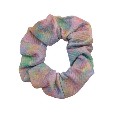 Pastel Tie Dye Thank You Bullet Fabric Scrunchie Filler Pack, 1 per pack