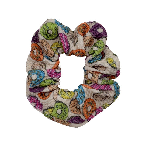 Doughnut Worry, Be Happy Thank You Bullet Fabric Scrunchie Filler Pack, 1 per pack